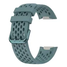 Fitbit Charge 6 / 5 Armband Silikon Ih&aring;ligt Bl&aring;