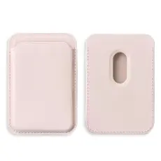 Magnetisk MagSafe Korthållare Ljus Rosa