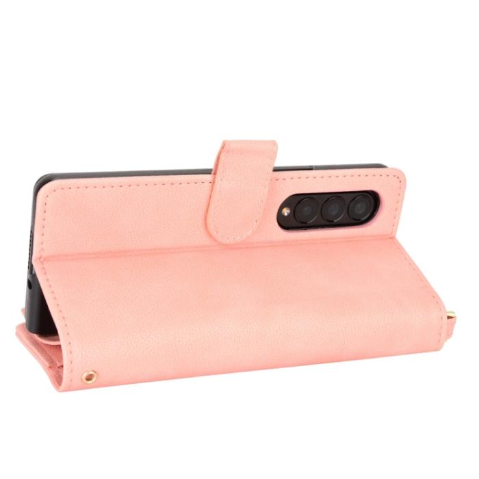 Bild 4, Galaxy Z Fold 3 Fodral Multifunktionell Rosa