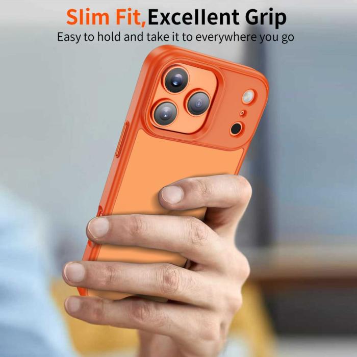 Bild 5, Tech-Protect iPhone 17 Pro Skal MagMat Cosmic Orange
