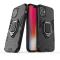 iPhone 12 / 12 Pro - Hybrid Ring Skal - Svart