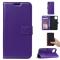 iPhone 12 / 12 Pro - Crazy Horse Fodral - Lila