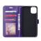 iPhone 12 / 12 Pro - Crazy Horse Fodral - Lila
