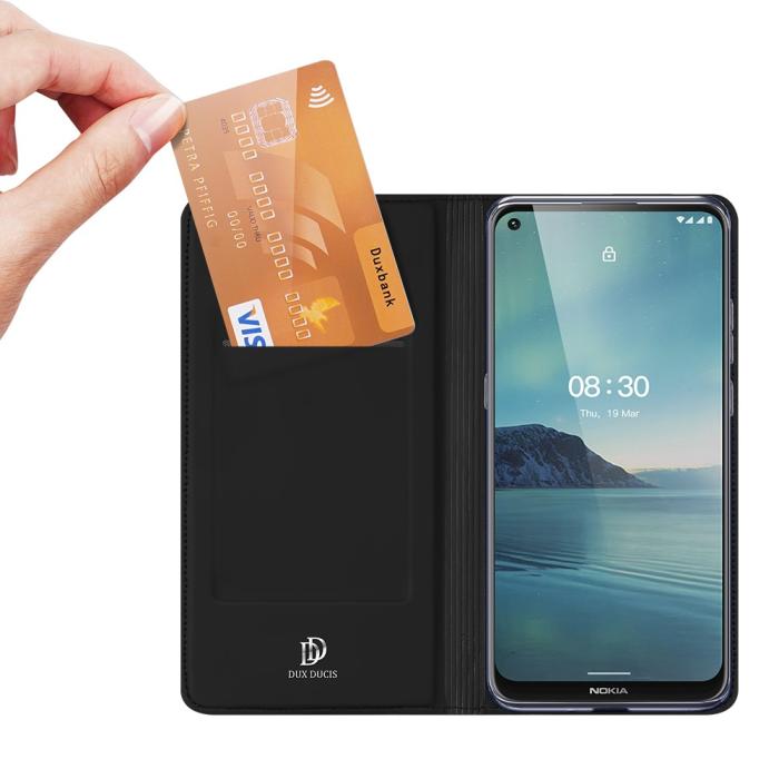 Bild 2, Nokia 3.4 - DUX DUCIS Skin Pro Fodral - Svart