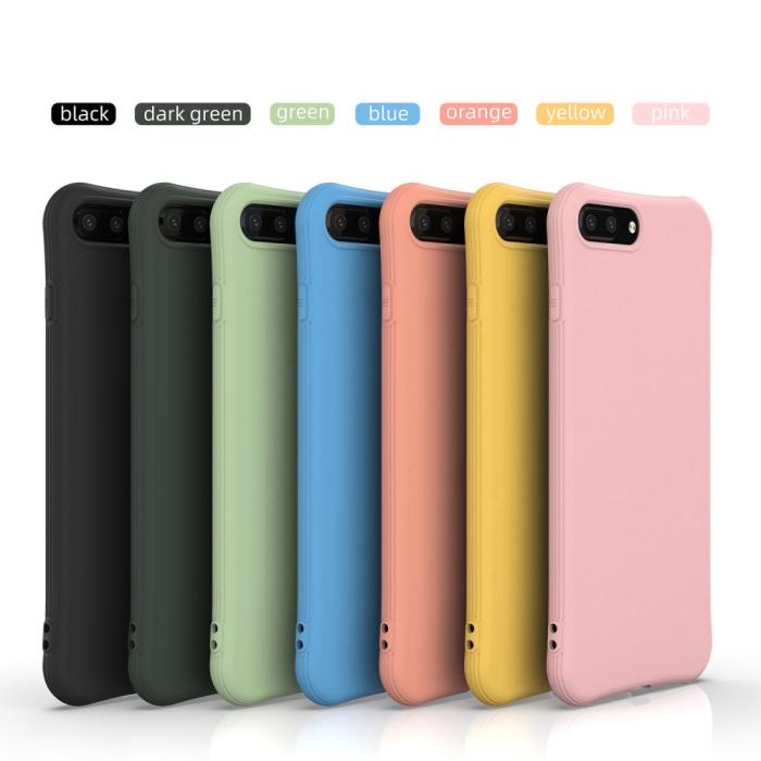 Bild 3, iPhone 7/8 Plus - Shockproof Matt TPU Skal - Svart