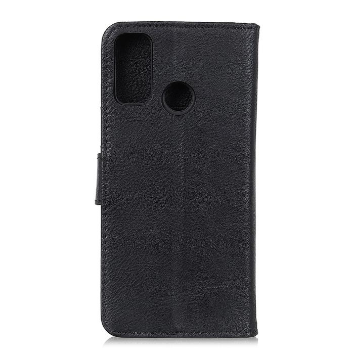 Bild 2, Motorola Moto G10/G20/G30 - KHAZNEH Läder Fodral - Svart
