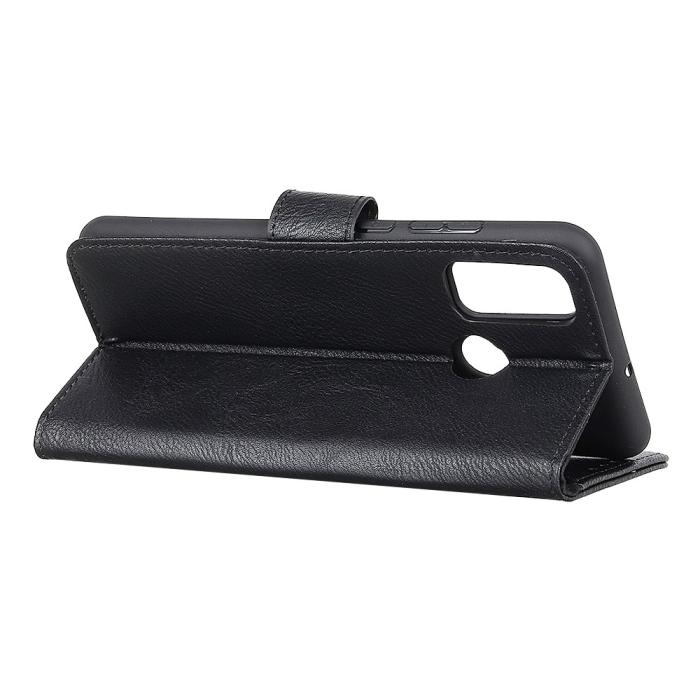 Bild 3, Motorola Moto G10/G20/G30 - KHAZNEH Läder Fodral - Svart