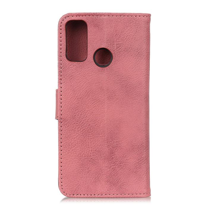 Bild 2, Motorola Moto G10/G20/G30 - KHAZNEH Läder Fodral - Rosa