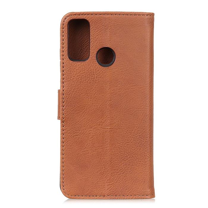 Bild 2, Motorola Moto G10/G20/G30 - KHAZNEH Läder Fodral - Brun