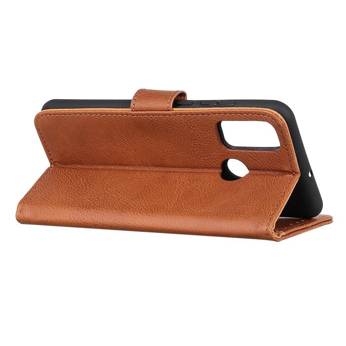 Bild 3, Motorola Moto G10/G20/G30 - KHAZNEH Läder Fodral - Brun