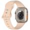 Silikon Armband Butterfly Apple Watch 42/44/45/49 mm (S/M) Sand Pink