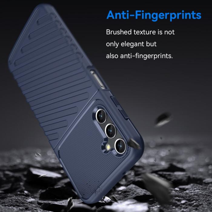 Bild 3, Samsung Galaxy A14 4G/5G Skal Twill Textur Blå