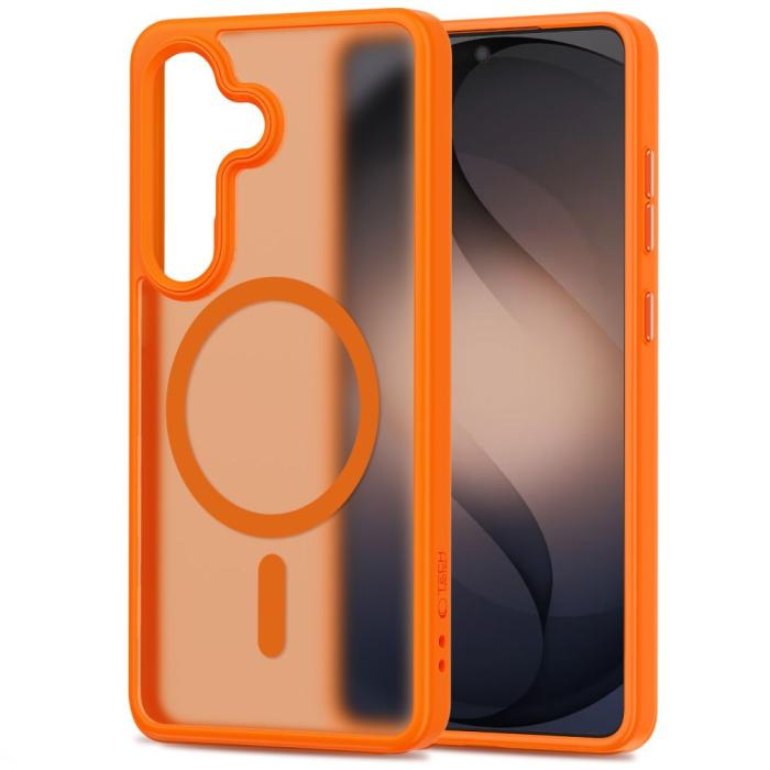 Bild 2, Tech-Protect Galaxy S26 Skal MagSafe MagMat Orange