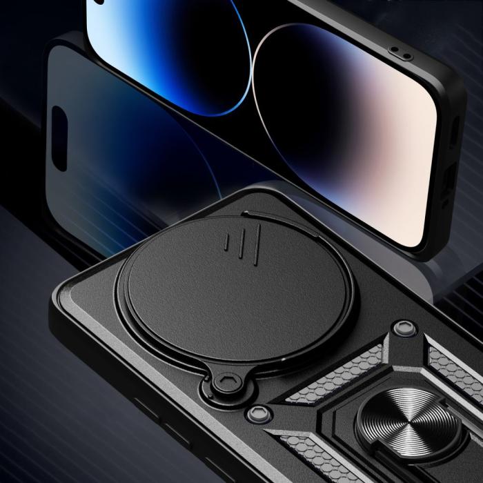 Bild 4, Tech-Protect Redmi Note 14 Pro 5G Skal CamShield Pro Svart