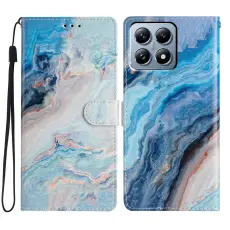 Xiaomi 15T Pro Fodral Med Marmor Tryck Bl&aring;