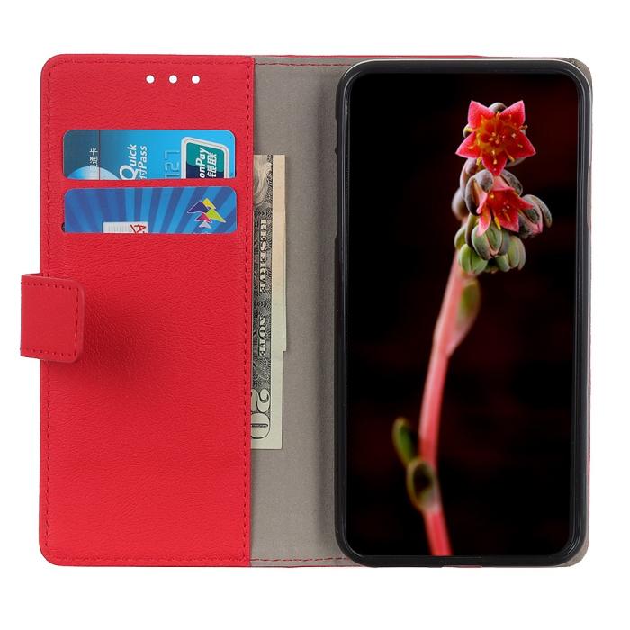 Bild 4, Samsung Galaxy S22 Ultra Fodral PU Läder Röd