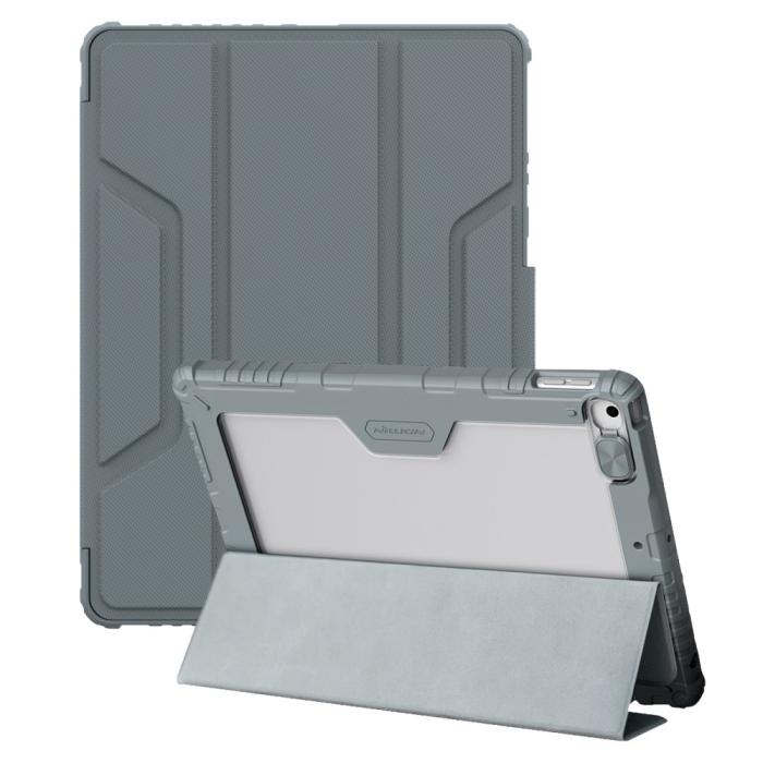Bild 1, NILLKIN iPad 10.2 2019/2020/2021 Fodral Shockproof Bumper Grå