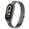 Lyxigt Metallarmband Armband Xiaomi Smart Band 8 Svart