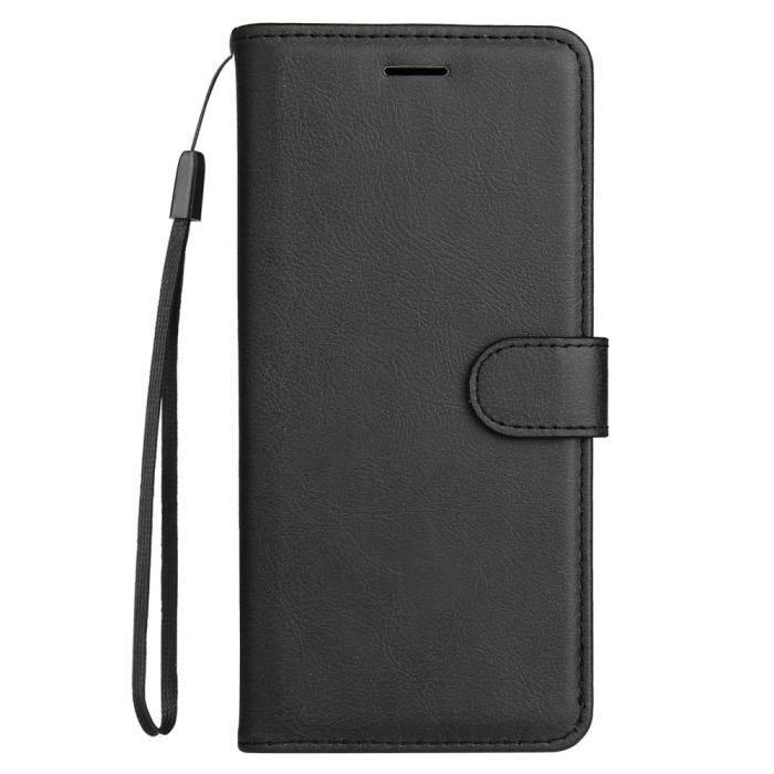 Bild 3, Xiaomi Redmi 10 Fodral Solid Läder Svart
