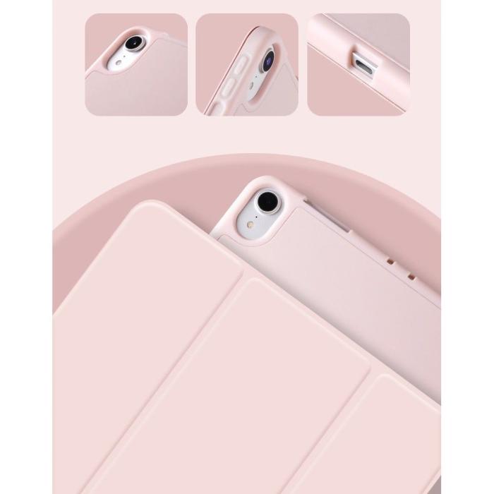 Bild 6, Tech-Protect iPad 10.2 2019/2020/2021 Fodral Med Pennhållare Rosa