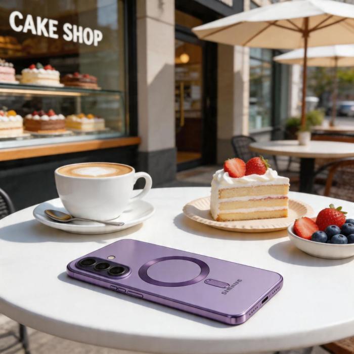 Bild 4, Tech-Protect Galaxy A57 5G Skal MagSafe MagFlex Cobalt Violet
