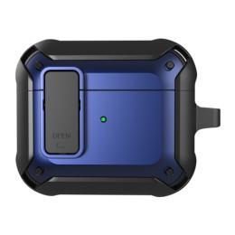 AirPods 3 Skal Shockproof Hybrid Armor Svart/Blå