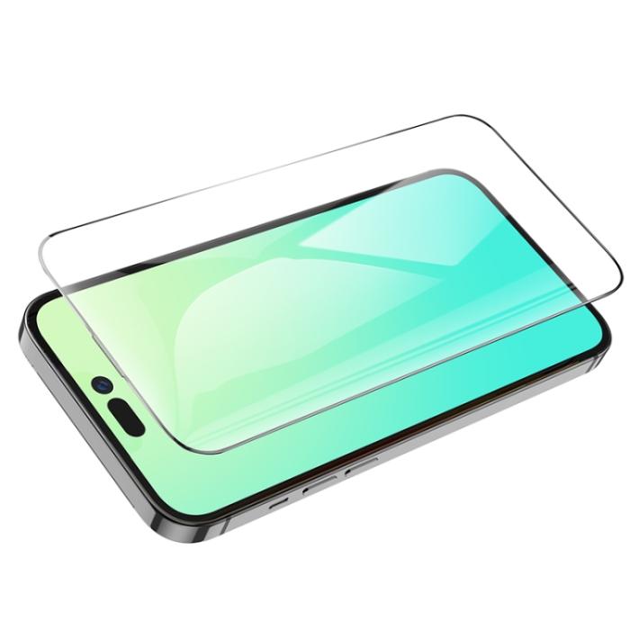 Bild 2, HOCO iPhone 14 Pro Skärmskydd Heltäckande Härdat Glas