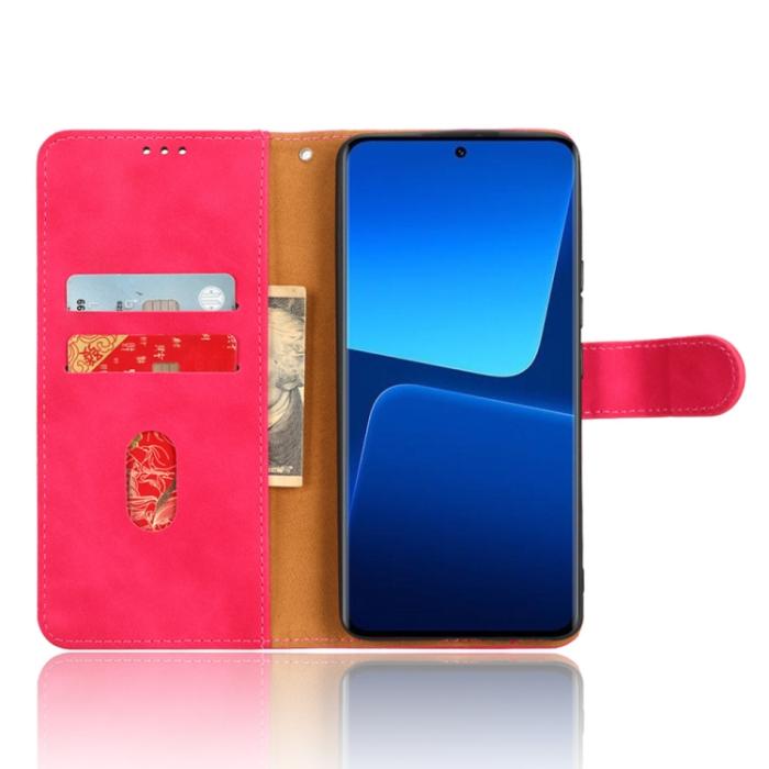 Bild 4, Xiaomi 13 Pro 5G Fodral Skin Touch Rosa/Röd