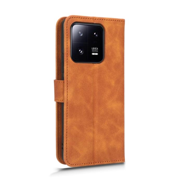 Bild 3, Xiaomi 13 Pro 5G Fodral Skin Touch Brun