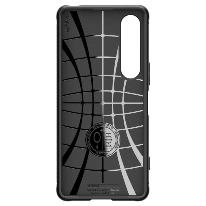 Bild 3, Spigen Sony Xperia 1 VI Skal Rugged Armor Matt Svart