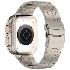 Apple Watch 42/44/45/46/49 mm Armband Steel Titanium