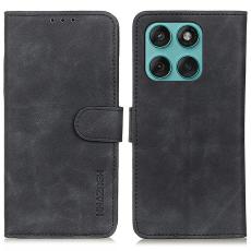 KHAZNEH Motorola Edge 60 / 60 Fusion Fodral Retro L&auml;der