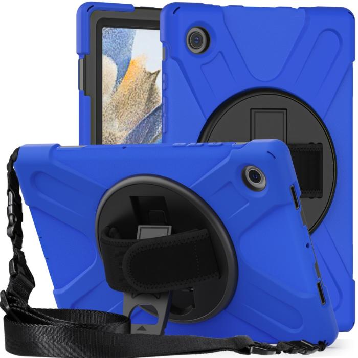 Bild 3, Galaxy Tab A8 10.5 Roterande X-Shape Hybrid Skal