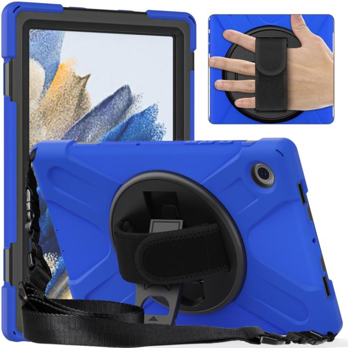 Bild 5, Galaxy Tab A8 10.5 Roterande X-Shape Hybrid Skal