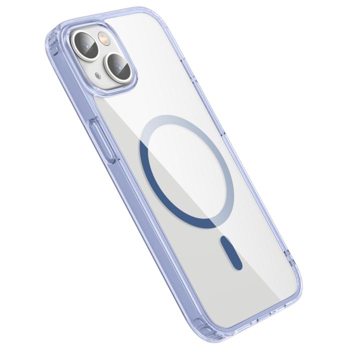 Bild 3, ColorPop iPhone 14 Plus Skal CH MagSafe Transparent/Ljus Blå