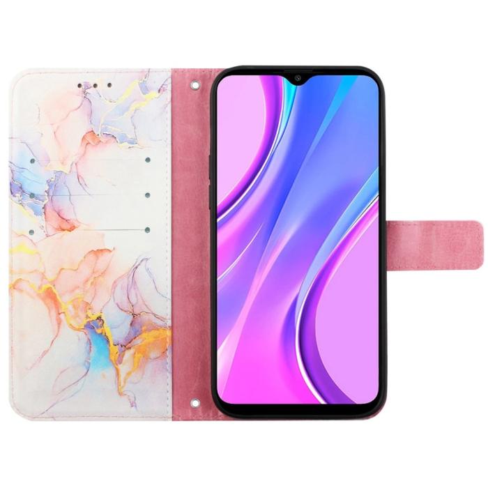 Bild 3, Xiaomi 12T / 12T Pro Fodral Marmor Galaxy Vit