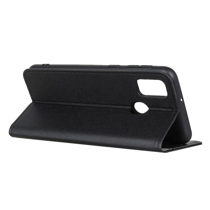 Bild 4, Motorola Moto G10/G20/G30 - Läder Fodral - Svart