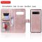 Samsung Galaxy S10 Plus - Plånboksfodral/Magnet Skal - Roséguld