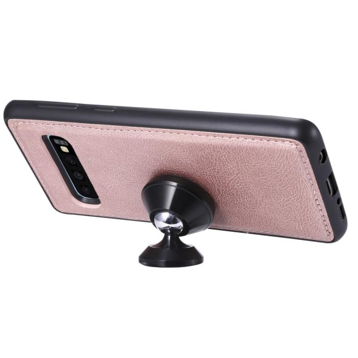 Bild 5, Samsung Galaxy S10 - Plånboksfodral/Magnet Skal - Roséguld
