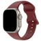 Silikon Armband Butterfly Apple Watch 41/40/38 mm (M/L) Vinröd