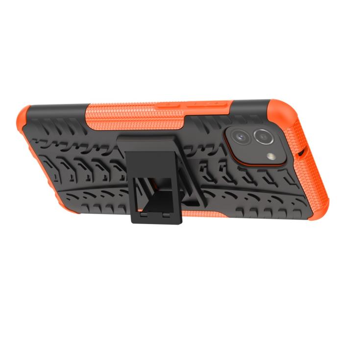 Bild 4, Samsung Galaxy A03 Skal Stöttåligt med Stöd Orange