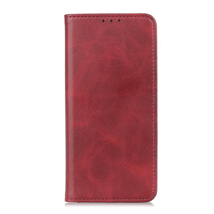 Bild 2, Xiaomi Redmi Note 11 4G Fodral Flip Läder Röd