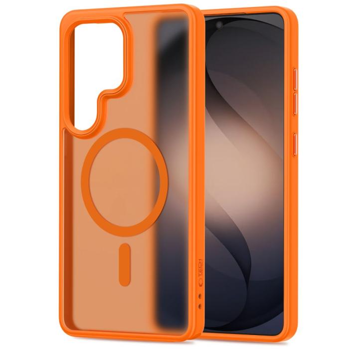 Bild 2, Tech-Protect Galaxy S26 Ultra Skal MagSafe MagMat Orange