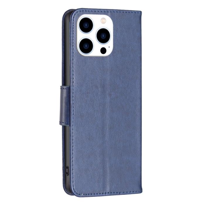 Bild 5, iPhone 16 Pro Max Fodral Med Fjäril Tryck Mörk Blå