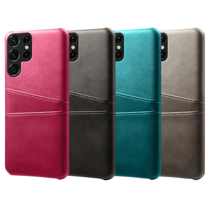 Bild 5, Samsung Galaxy S22 Ultra Skal Kortfack Rosa