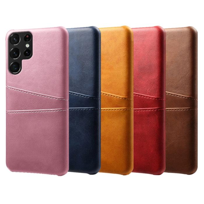 Bild 6, Samsung Galaxy S22 Ultra Skal Kortfack Rosa