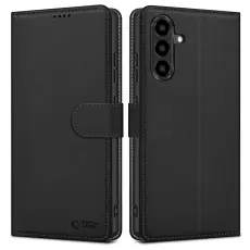 Tech-Protect Samsung Galaxy A27 5G Fodral L&auml;der Svart