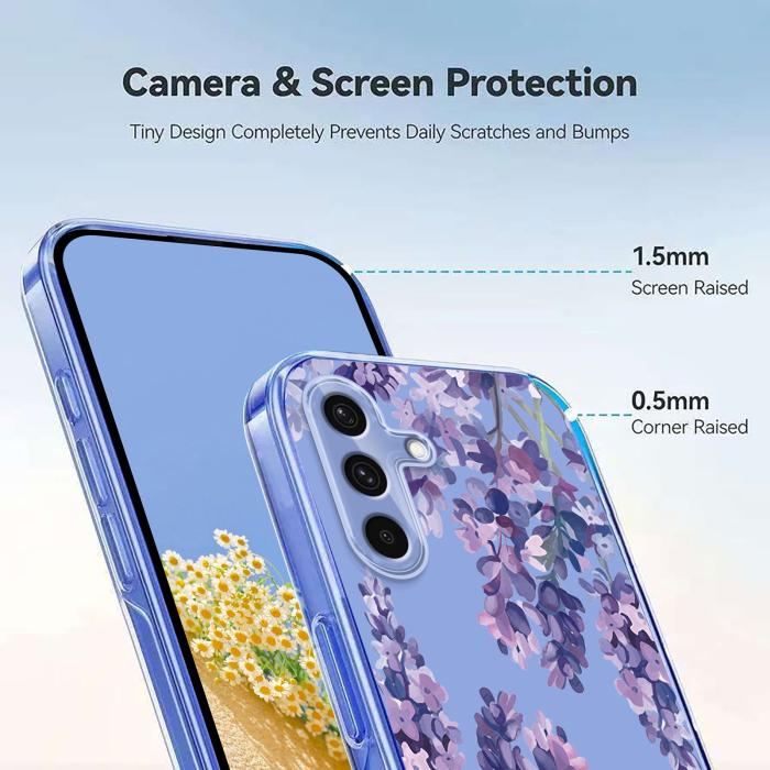Bild 4, Samsung Galaxy A57 5G Skal Med Tryck Blommor