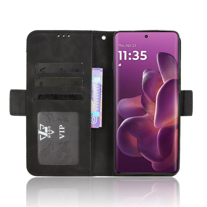 Bild 6, Motorola Edge 60 Pro Fodral Med Avtagbart Kortfodral Svart