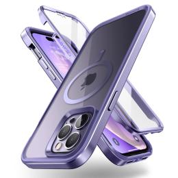 Supcase iPhone 14 Pro Max Skal MagSafe UB Edge Deep Purple